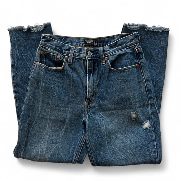 Abercrombie & Fitch Dark Wash Mom Jean - Picture 1 of 3